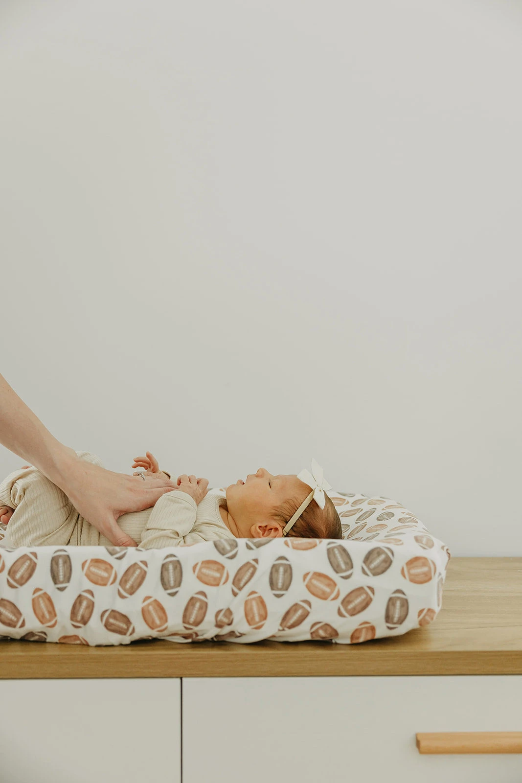 Copper Pearl Premium Knit Diaper Changing Pad Cover | Blitz 4 Copper Pearl Premium Knit Diaper Changing Pad Cover | Blitz - Image 2