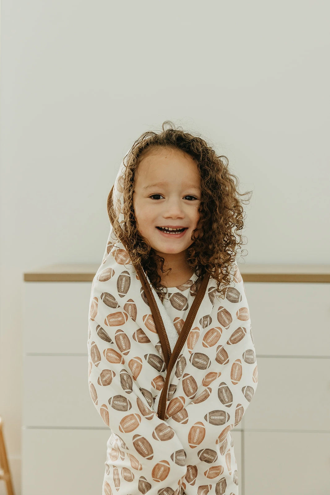 Copper Pearl Premium Knit Hooded Towel | Blitz 5 Copper Pearl Premium Knit Hooded Towel | Blitz - Image 3