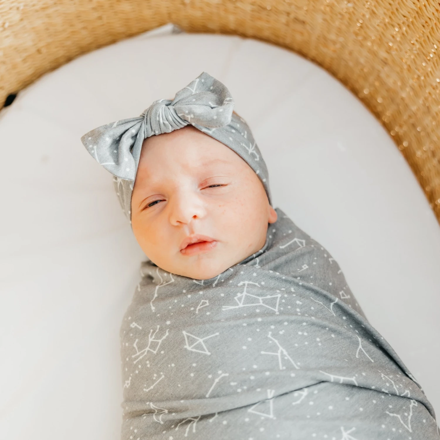 Copper Pearl Knit Swaddle Blanket | Astro 7 Copper Pearl Knit Swaddle Blanket | Astro - Image 5