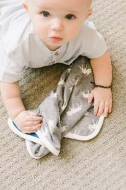 Copper Pearl Three-Layer Security Blanket Set | Scout 19 Copper Pearl Three-Layer Security Blanket Set | Scout -The Baby's Crib Copy of CopperPearl April BeckyKimballPhoto 07