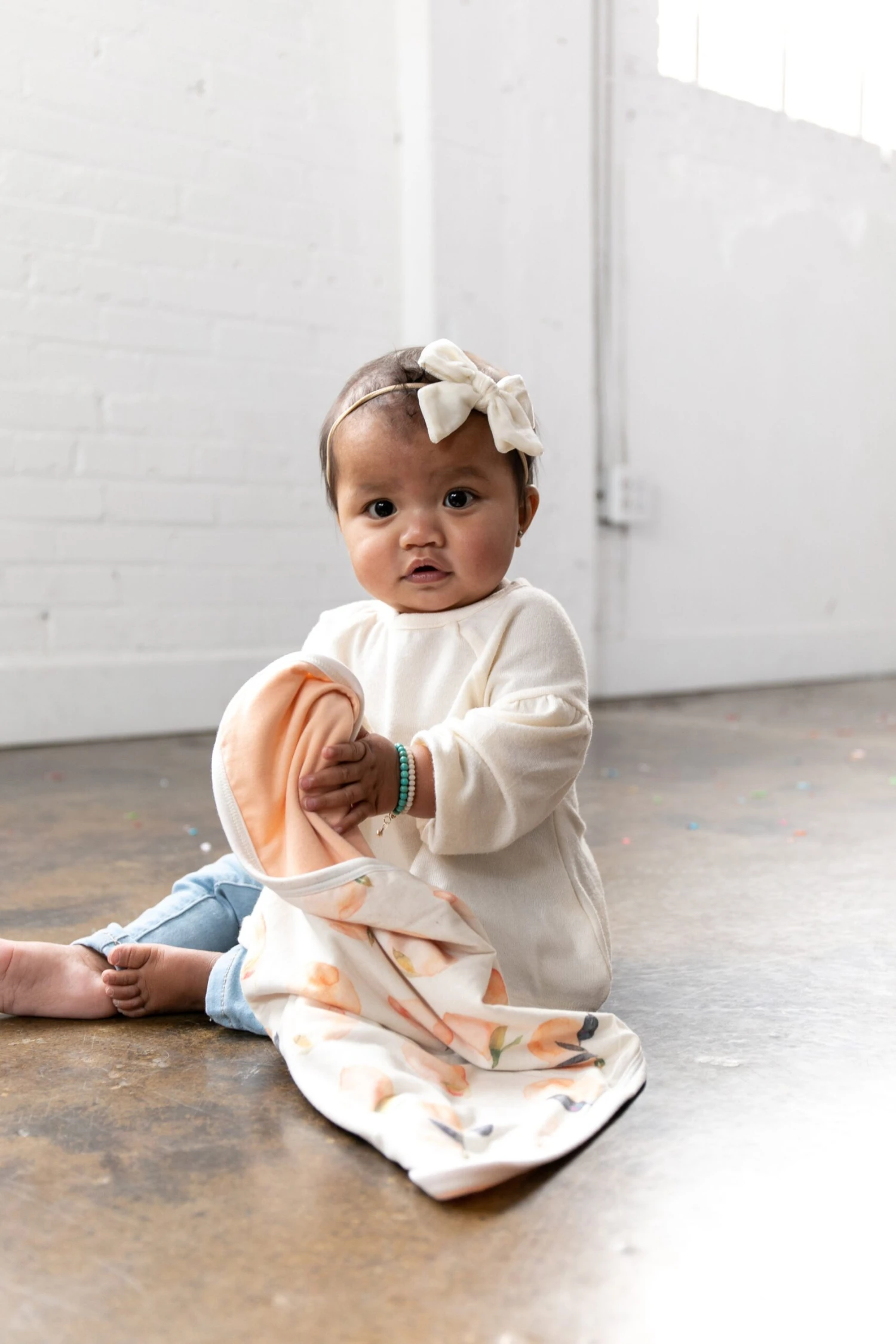 Copper Pearl Three-Layer Security Blanket Set | Caroline 4 Copper Pearl Three-Layer Security Blanket Set | Caroline - Image 2