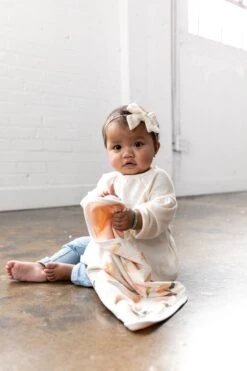 Copper Pearl Three-Layer Security Blanket Set | Caroline 11 Copper Pearl Three-Layer Security Blanket Set | Caroline -The Baby's Crib Copy of CopperPearl BeckyKimballPhoto 147