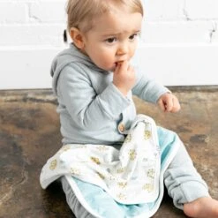 Copper Pearl Three-Layer Security Blanket Set | Chip -The Baby's Crib Copy of CopperPearl BeckyKimballPhoto 249