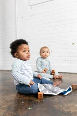 Copper Pearl Three-Layer Security Blanket Set | Scout 17 Copper Pearl Three-Layer Security Blanket Set | Scout -The Baby's Crib Copy of CopperPearl BeckyKimballPhoto 256