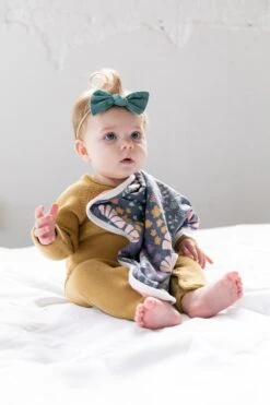 Copper Pearl Three-Layer Security Blanket Set | Meadow -The Baby's Crib Copy of CopperPearl BeckyKimballPhoto 261