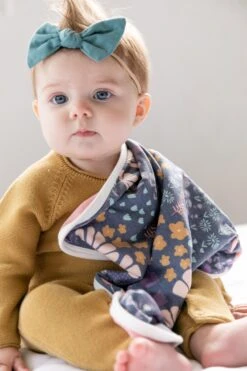 Copper Pearl Three-Layer Security Blanket Set | Meadow -The Baby's Crib Copy of CopperPearl BeckyKimballPhoto 264