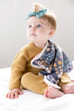 Copper Pearl Three-Layer Security Blanket Set | Meadow -The Baby's Crib Copy of CopperPearl BeckyKimballPhoto 265