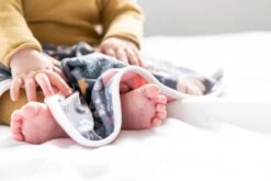 Copper Pearl Three-Layer Security Blanket Set | Meadow -The Baby's Crib Copy of CopperPearl BeckyKimballPhoto 267