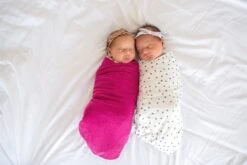 Copper Pearl Knit Swaddle Blanket | Berry -The Baby's Crib Copy of Copy of EmmylowephotoCopperPearlMarch29 2