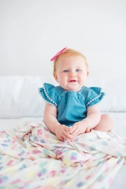 Copper Pearl Knit Swaddle Blanket | Summer 20 Copper Pearl Knit Swaddle Blanket | Summer -The Baby's Crib Copy of EmmyLowePhotoCPMay18 121 ad758214 9817 4d26 a2ad 876833f45449