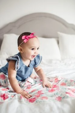 Copper Pearl Knit Swaddle Blanket | June -The Baby's Crib Copy of EmmyLowePhotoCopperPearlFeb12 31 d38c6fcc 5789 4d19 9b98 ecaf7908d1f5