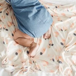 Copper Pearl Knit Swaddle Blanket | Caroline -The Baby's Crib Copy of EmmyLowePhotoCopperPearlFeb12 34 c7f66281 6677 4835 ac53 4f74c2b60b79