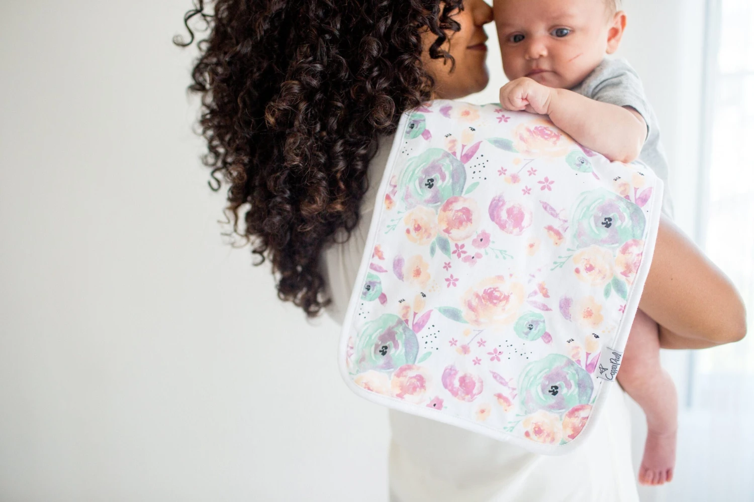 Copper Pearl Premium Burp Cloths | Bloom 4 Copper Pearl Premium Burp Cloths | Bloom - Image 2