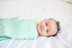 Copper Pearl Knit Swaddle Blanket | Bay -The Baby's Crib Copy of EmmylowephotoCopperPearl 217 1