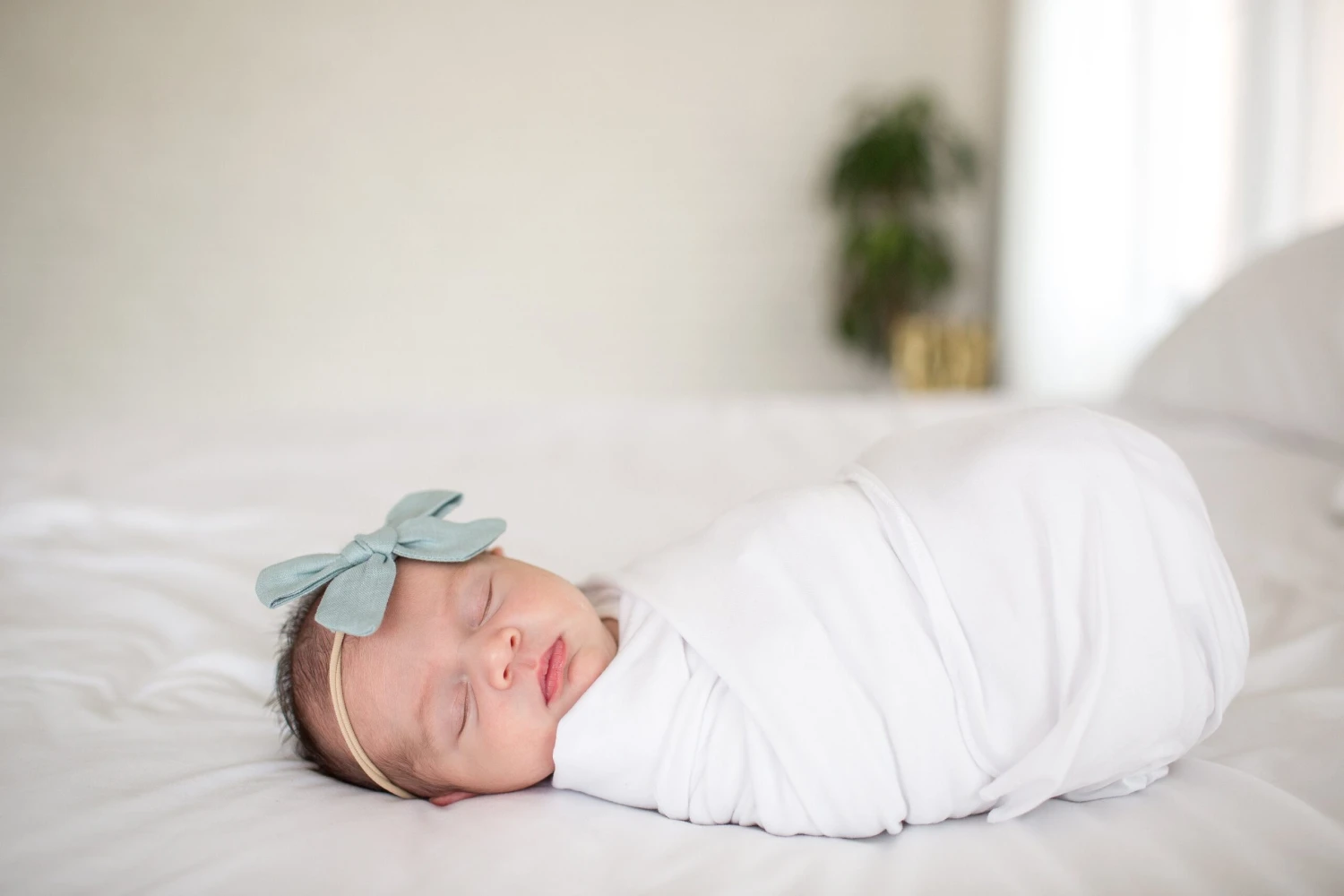 Copper Pearl Knit Swaddle Blanket | Dove 4 Copper Pearl Knit Swaddle Blanket | Dove - Image 2
