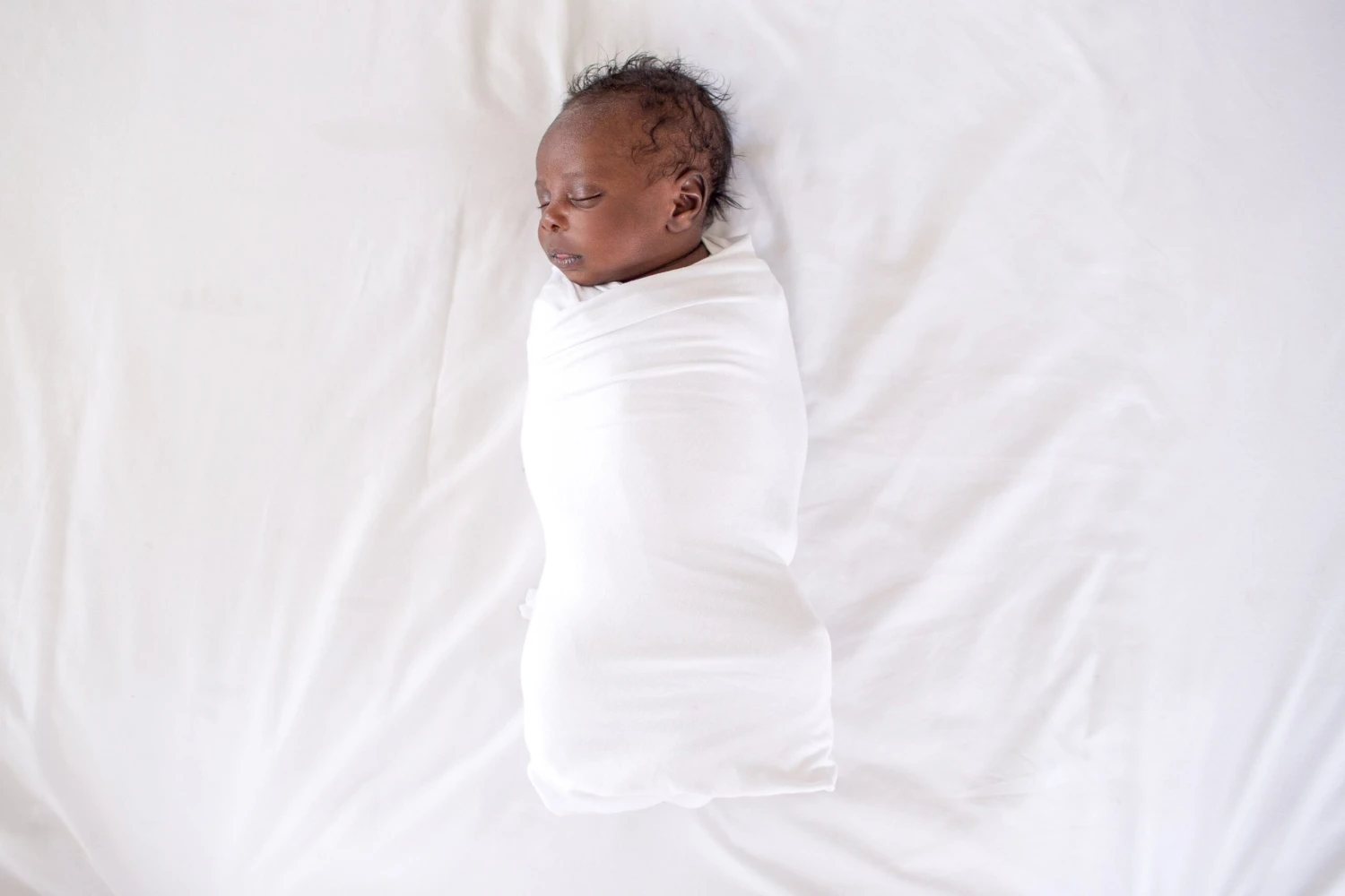 Copper Pearl Knit Swaddle Blanket | Dove 8 Copper Pearl Knit Swaddle Blanket | Dove - Image 6