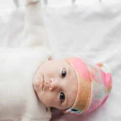Copper Pearl Top Knot Hat | Monet 13 Copper Pearl Top Knot Hat | Monet -The Baby's Crib Copy of EmmylowephotoCopperPearlNov17 85 cfde21cd 32a6 4062 9cbd 1e2b00f88e43