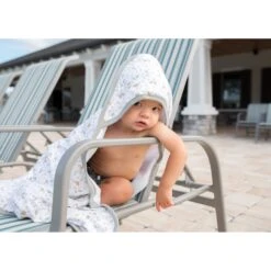 Copper Pearl Premium Knit Hooded Towel | Arlo -The Baby's Crib DSC7345