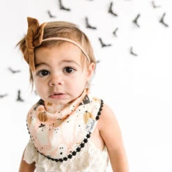 Copper Pearl Fashion Trimmed Bib Set | Casper -The Baby's Crib DSC 0769