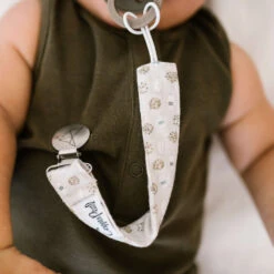 Copper Pearl Binky Clips | Chip -The Baby's Crib DSC 0963