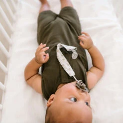 Copper Pearl Binky Clips | Chip -The Baby's Crib DSC 0965