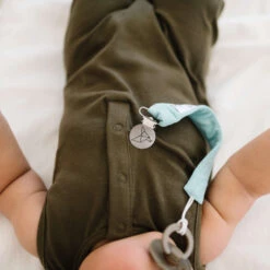 Copper Pearl Binky Clips | Chip -The Baby's Crib DSC 0991