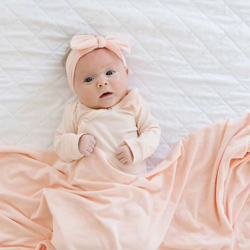 Copper Pearl Knotted Gown | Blush 4 Copper Pearl Knotted Gown | Blush - Image 2