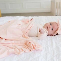 Copper Pearl Knotted Gown | Blush 21 Copper Pearl Knotted Gown | Blush -The Baby's Crib DSC 2427