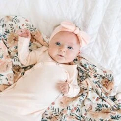 Copper Pearl Knotted Gown | Blush 23 Copper Pearl Knotted Gown | Blush -The Baby's Crib DSC 2442 ba951793 99f8 4bb7 8eb6 88727de2d510