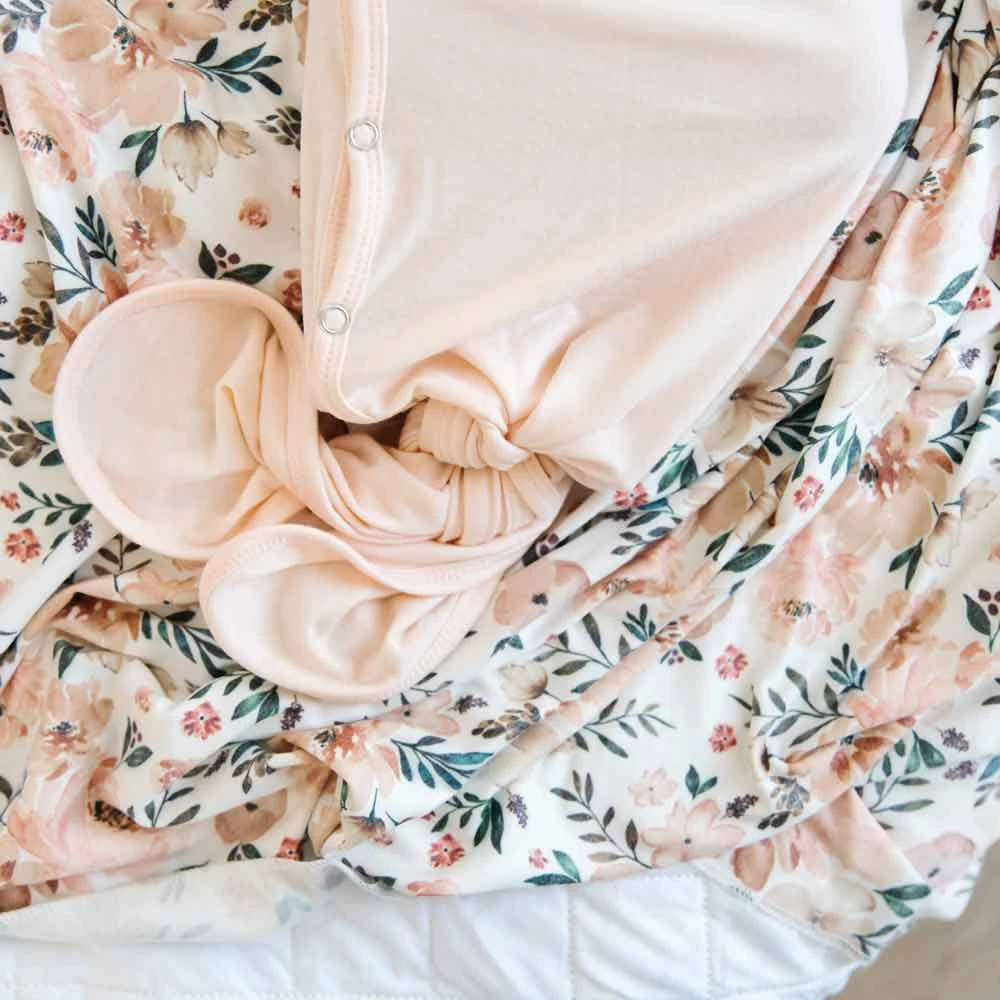 Copper Pearl Knotted Gown | Blush 10 Copper Pearl Knotted Gown | Blush - Image 8