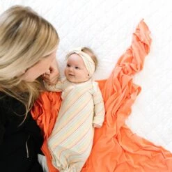 Copper Pearl Knotted Gown | Rainee -The Baby's Crib DSC 2491