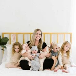 Copper Pearl Knotted Gown | Asher -The Baby's Crib DSC 2565