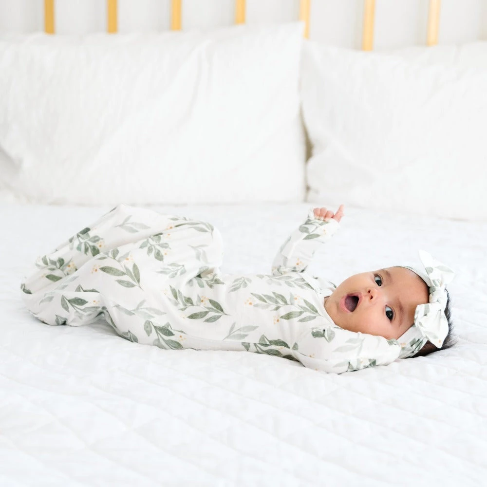 Copper Pearl Knit Headband Bow | Fern 7 Copper Pearl Knit Headband Bow | Fern - Image 5