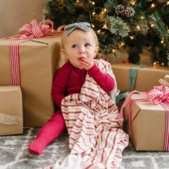 Copper Pearl Knit Swaddle Blanket | Cinnamon 8 Copper Pearl Knit Swaddle Blanket | Cinnamon -The Baby's Crib DSC 5253