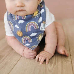 Copper Pearl Baby Bandana Bibs | Hope -The Baby's Crib DSC 6103