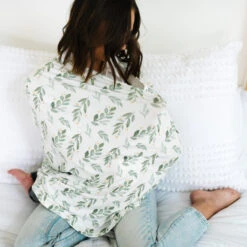 Copper Pearl Multi-Use Cover | Fern -The Baby's Crib DSC 7129