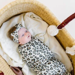 Copper Pearl Knit Headband Bow | Zara -The Baby's Crib DSC 8519