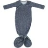 Copper Pearl Knotted Gown | Denim -The Baby's Crib DenimGown 122baa89 13ca 4573 9a31 accc0002aecd