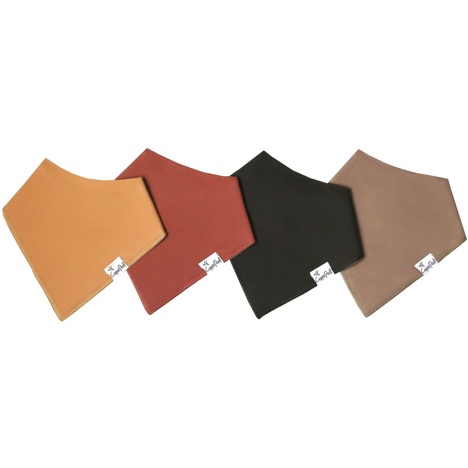 Copper Pearl Baby Bandana Bibs | Dune 3 Copper Pearl Baby Bandana Bibs | Dune