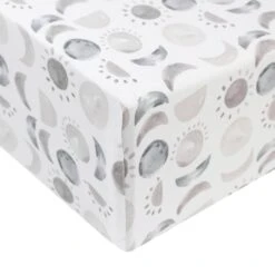 Copper Pearl Premium Knit Fitted Crib Sheet | Eclipse