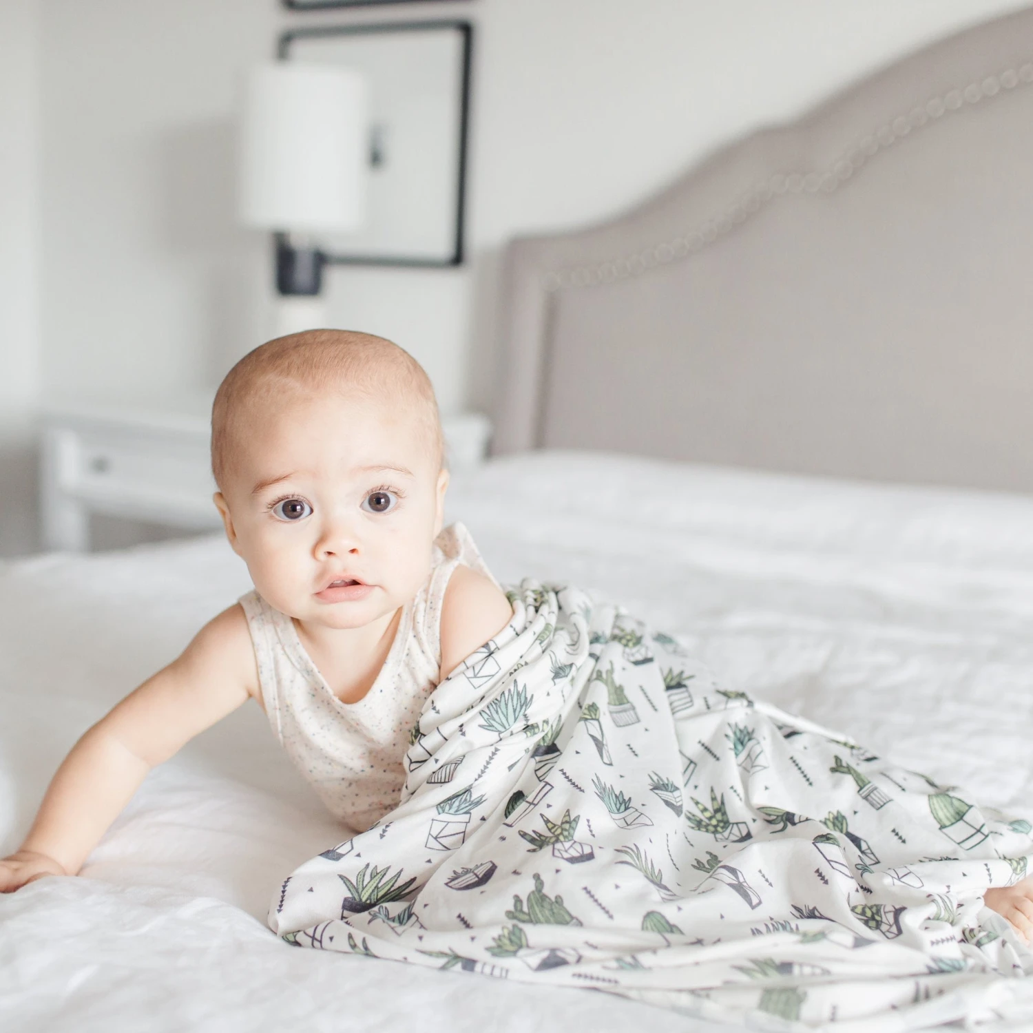 Copper Pearl Knit Swaddle Blanket | Shiloh 10 Copper Pearl Knit Swaddle Blanket | Shiloh - Image 8