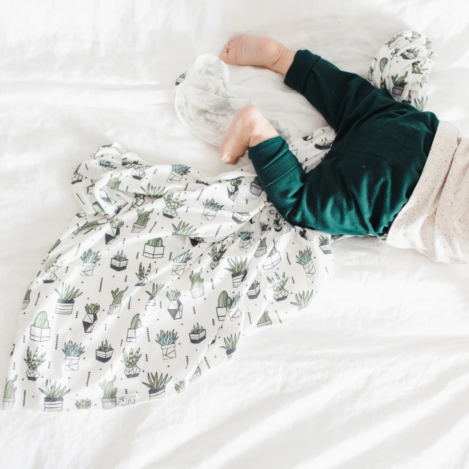 Copper Pearl Knit Swaddle Blanket | Shiloh 11 Copper Pearl Knit Swaddle Blanket | Shiloh - Image 9