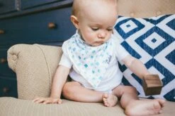 Copper Pearl Baby Bandana Bibs | Jude -The Baby's Crib EmmyLowePhotoCopperPearlJuly222 96 2282c192 da41 4d98 9681 9459787601d2