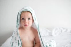 Copper Pearl Premium Knit Hooded Towel | Pacific -The Baby's Crib EmmylowephotoCopperPearl 37