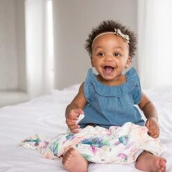 Copper Pearl Knit Swaddle Blanket | Bloom -The Baby's Crib EmmylowephotoCopperPearlFeb28 131 86b27d59 2d79 4aff a833 40af4f010d9d