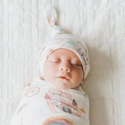 Copper Pearl Top Knot Hat | Enchanted -The Baby's Crib Enchanted Hat 800x 3 1501186c 8c40 4d96 9bb9 dc808460366b