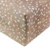 Copper Pearl Premium Knit Fitted Crib Sheet | Fawn -The Baby's Crib FawnSheet 61074fdf f501 46df a572 23b3bdb4222c