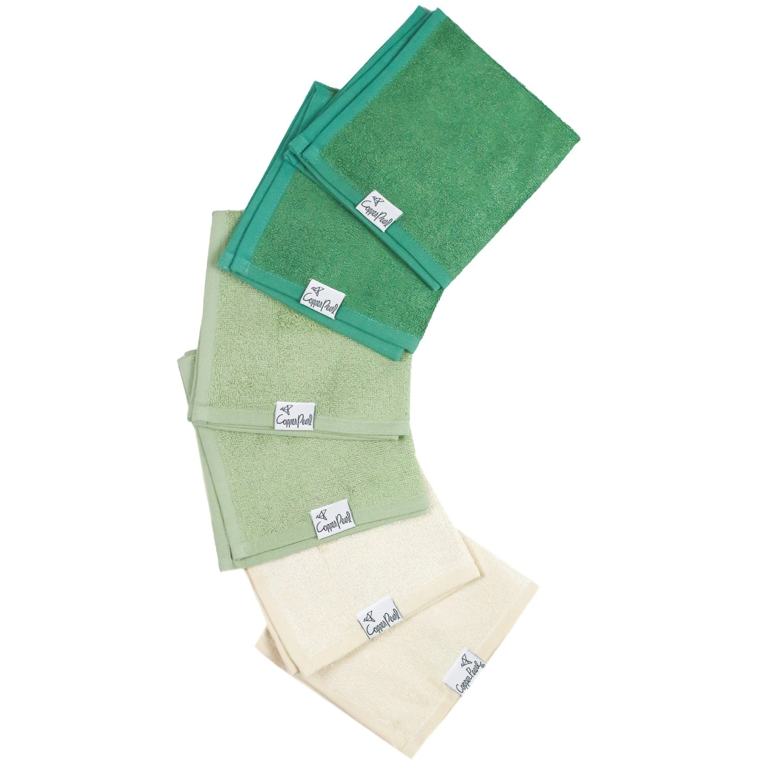 Copper Pearl 6 Ultra Soft Washcloths | Haven 3 Copper Pearl 6 Ultra Soft Washcloths | Haven