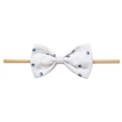 Copper Pearl Bowtie Nylon Bow | Haze