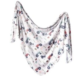 Copper Pearl Knit Swaddle Blanket | Jo